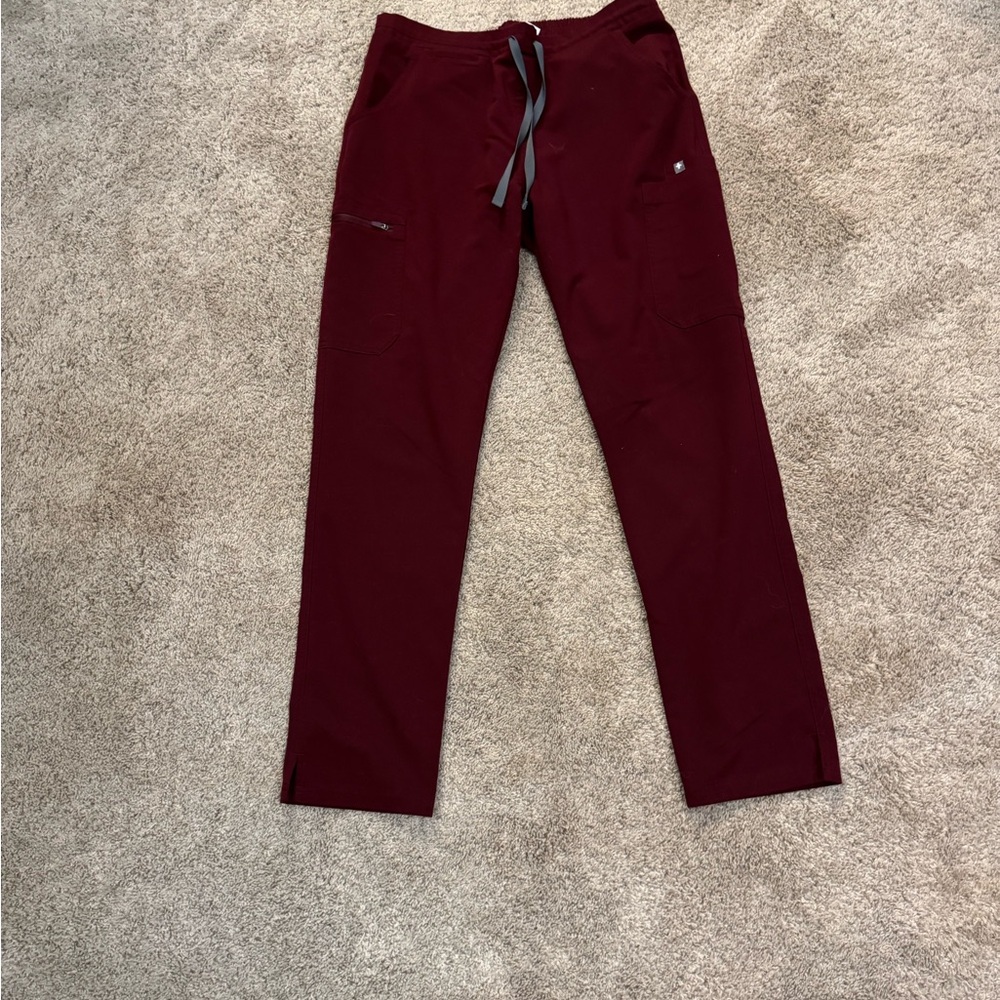 Figs Maroon pant